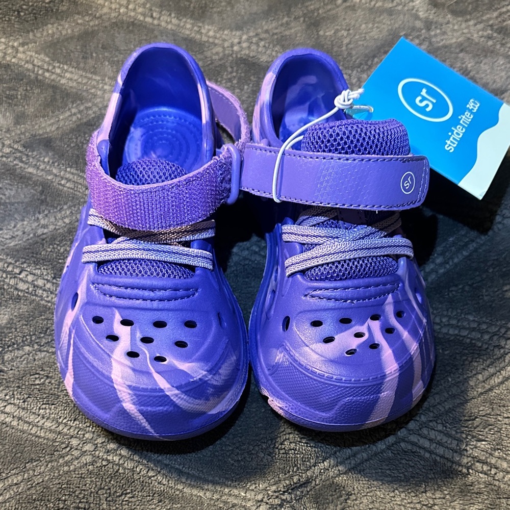 Stride Rite Kids Water Shoes in Purple and Pink